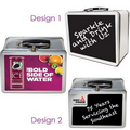 Chalkboard Retro Lunch Box Tin